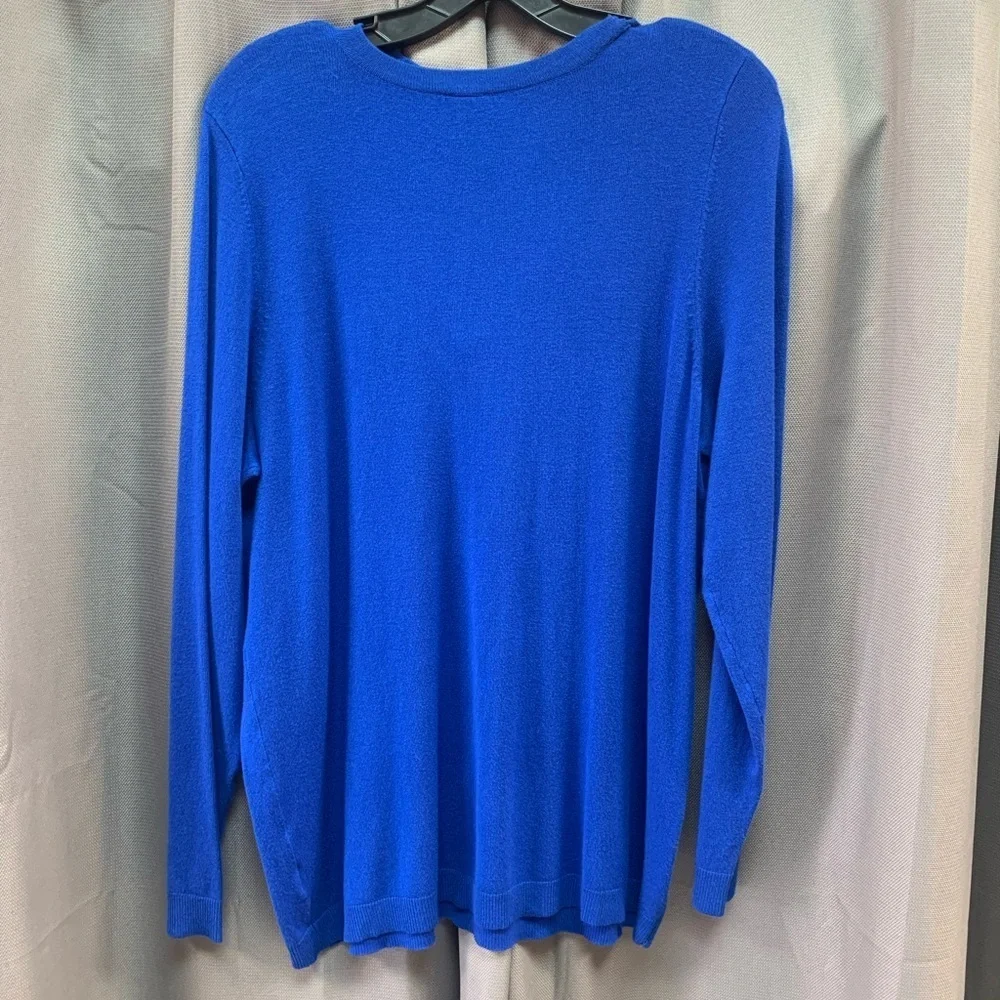 Torrid blue ring choker v-neck Size: 14/16 (1)